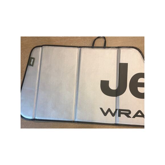 Genuine Jeep Wrangler Auto SunShade Deflector for Models 1996-2020, 53.25” x 15” - Picture 3 of 4
